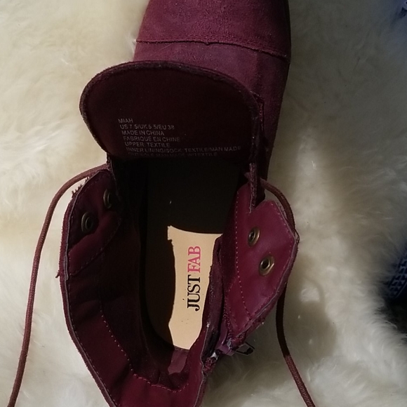 Dark Raspberry Booties - Picture 6 of 6